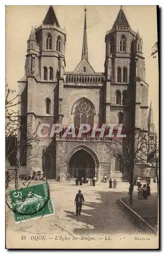 Cartes postales Dijon L'Eglise Ste Benigne