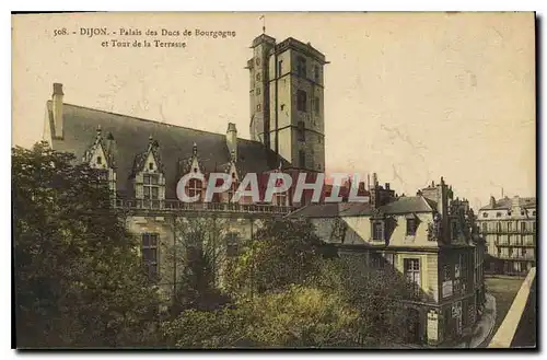 Cartes postales Dijon Palais des Ducs de Bourgogne et Tour de la Terrasse