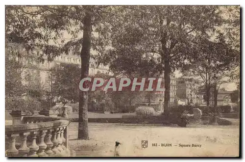 Cartes postales Dijon Square Darcy