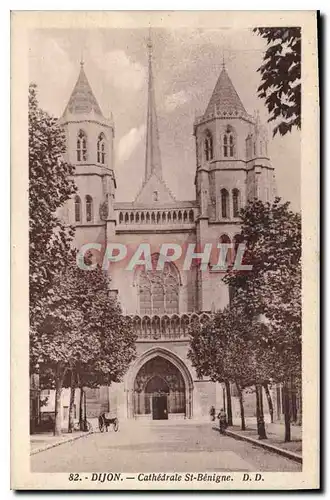 Cartes postales Dijon Cathedrale St Benigne D D