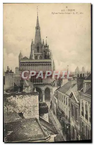 Cartes postales Dijon Eglise Notre Dame L V