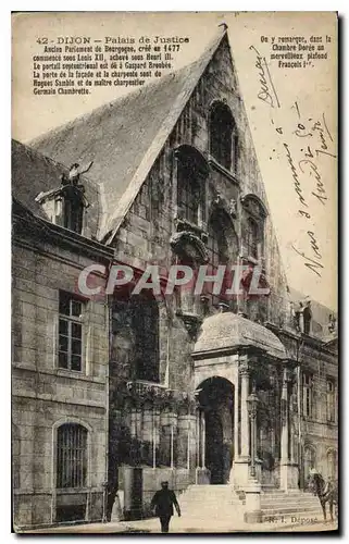 Cartes postales Dijon Palais de Justice