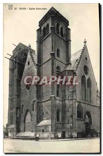 Ansichtskarte AK Dijon Eglise Saint Jean