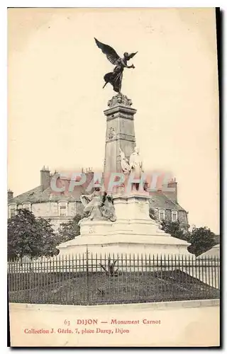 Ansichtskarte AK Dijon Monument Carnot