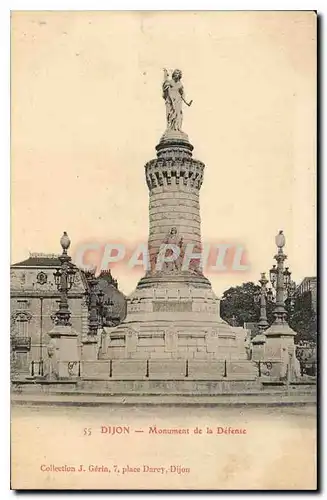 Cartes postales Dijon Monument de la Defense