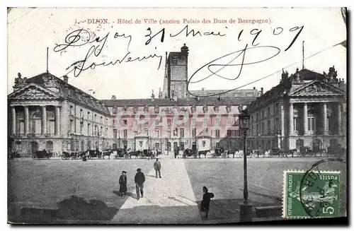 Ansichtskarte AK Dijon Hotel de Ville ancien Palais des Ducs de Bourgogne