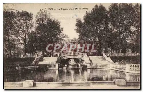 Cartes postales Dijon Le Square de la Place Darcy