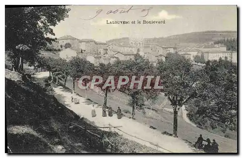 Cartes postales La Louvesc et le Boulevard