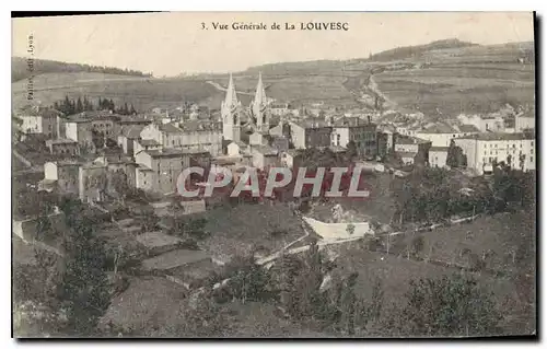 Cartes postales Vue Generale de La Louvesc