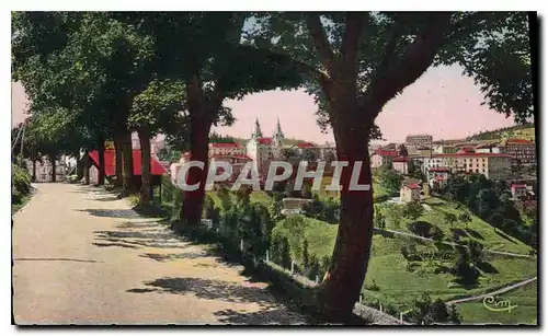 Ansichtskarte AK La Louvesc Ardeche Vue generale et Boulevard des Elegants