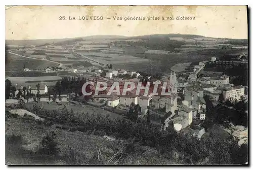 Cartes postales La Louvesc Vue generale prise a val d'oiseau