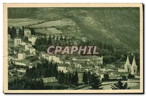 Ansichtskarte AK La Louvesc Ardeche Vue generale aerienne