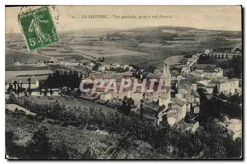 Cartes postales La Louvesc Vue generale prise a val d'oiseau