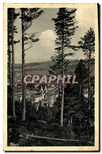 Ansichtskarte AK La Louvesc Ardeche Vue sur la Ville