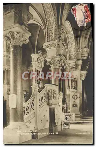 Ansichtskarte AK La Louvesc Interieur Basilique La Chaire