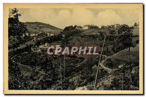 Ansichtskarte AK La Louvesc Ardeche Jolie vue sur la Ville