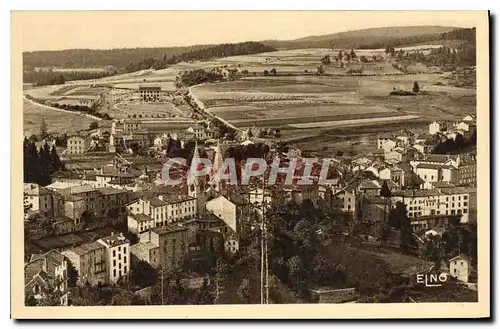 Cartes postales La Louvesc Ardeche Vue generale Sud Est