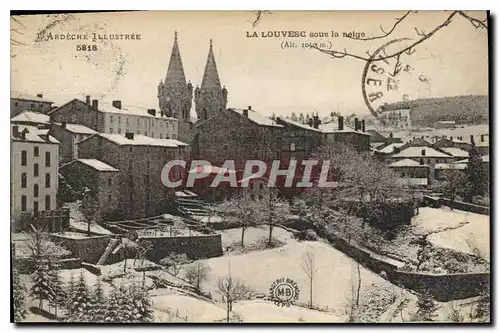 Cartes postales La Louvesc sous la seige