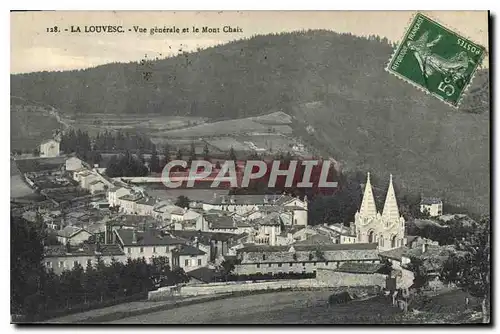 Ansichtskarte AK La Louvesc Vue generale et le Mont Chaix