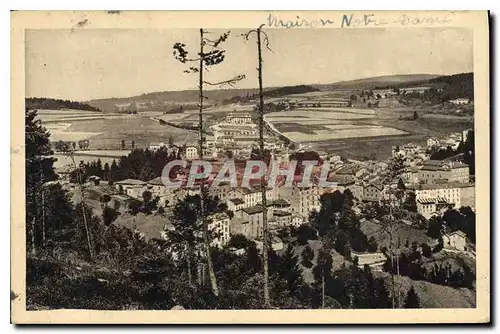 Cartes postales La Louvesc Ardeche Vue generale