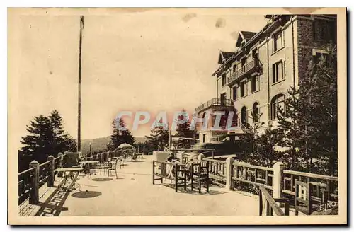 Ansichtskarte AK La Louvesc Ardeche Hotel du Mont Besset L'Hotel du Mont Besset et ses terrasses