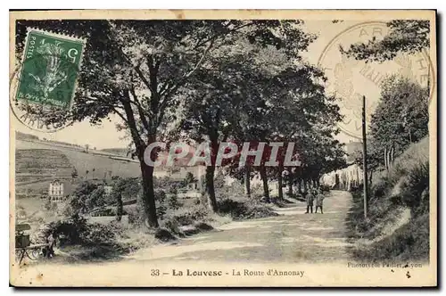 Cartes postales La Louvesc La Route d'Annonay