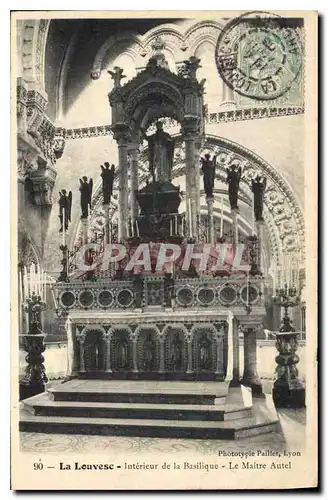 Cartes postales La Louvesc Interieur de la Basilique Le Maitre Autel