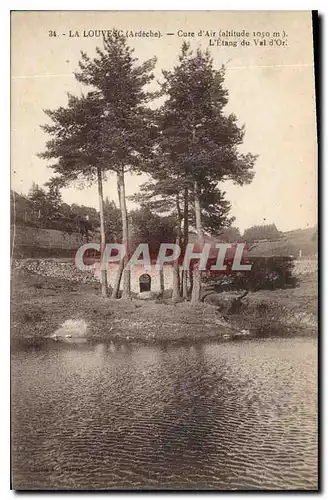 Cartes postales La Louvesc Ardeche Cote d'Air L'Etang du Val d'Or