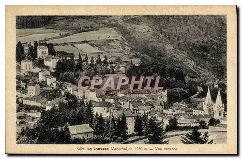 Ansichtskarte AK La Louvesc Ardeche vue Aerienne