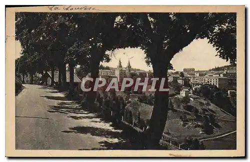 Ansichtskarte AK La Louvesc Ardeche vue generale et Boulevard des Elegants