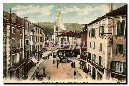 Cartes postales La Louvesc Ardeche La Place