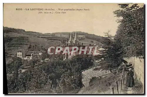 Cartes postales La Louvesc Ardeche vue partielle Aspect Nord