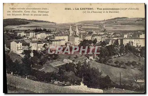 Ansichtskarte AK La Louvesc vue Panoramique d'Annonay et de Dunieres