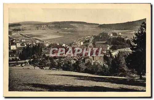 Ansichtskarte AK La Louvesc Ardeche vue generale