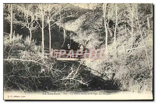 Cartes postales La Louvesc La Petite Sisse et le Pont des Soupirs