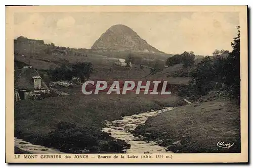 Ansichtskarte AK Le Mont Gerbier des Joncs Source de la Loire (Alt 1554 m)