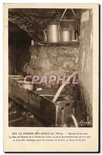 Cartes postales Le Gerbier des Joncs (alt 1554 m) Source de la Loire