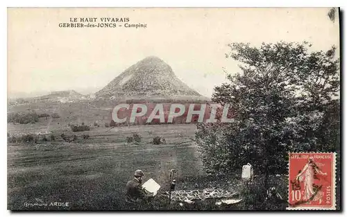 Cartes postales Le Haut Vivarais Gerbier des Joncs Camping