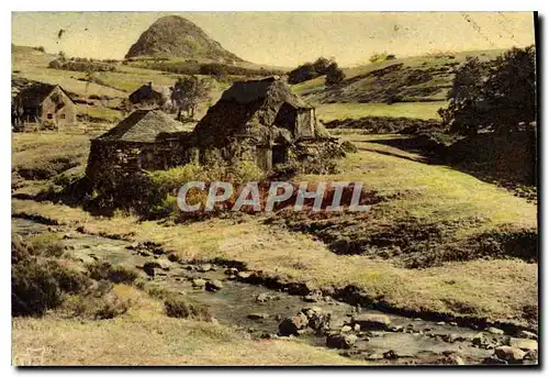 Cartes postales Excursions autoure de Vals les Bains Saison du 30 juin au 13 septembre La Loire et le Gerbier de