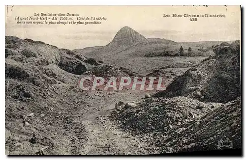 Cartes postales Les Htes Cevennes Illustrees Le Gerbier des Joncs (Aspect Nord Est) Alt 1554 m Cote de l'Ardeche