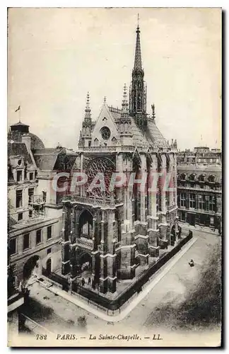 Cartes postales Paris La Sainte Chalpelle