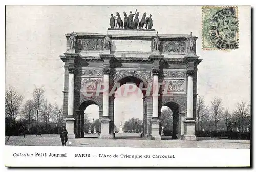 Ansichtskarte AK Paris Petit Journal L'Arc de Triomphe du Carrousel