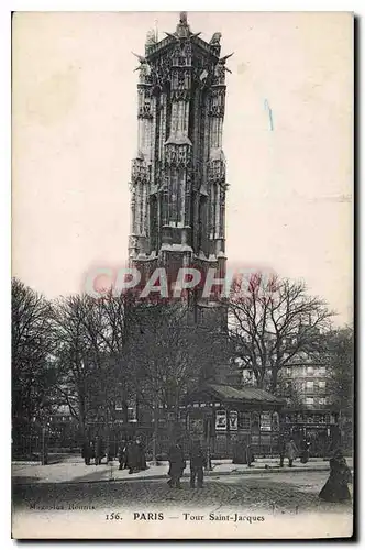 Cartes postales Paris Tour Saint Jacques