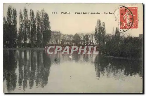 Ansichtskarte AK Paris Parc Montsouris Le Lac