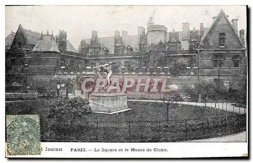 Ansichtskarte AK Paris Petit Journal Le Square et le Musee de Cluny