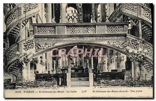 Cartes postales Paris St Etienne du Mont Le Jube