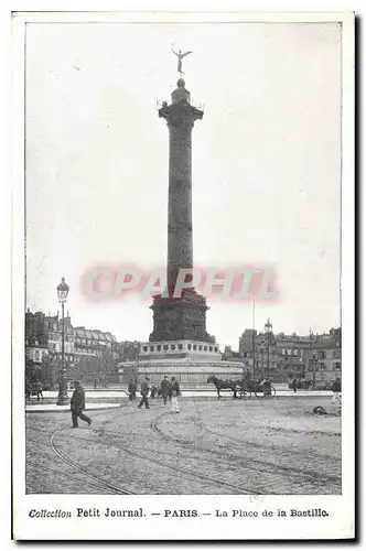 Ansichtskarte AK Paris Petit Journal La Place de la Bastille