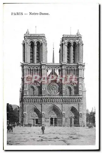 Cartes postales Paris Notre Dame