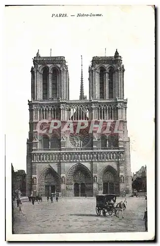 Cartes postales Paris Notre Dame