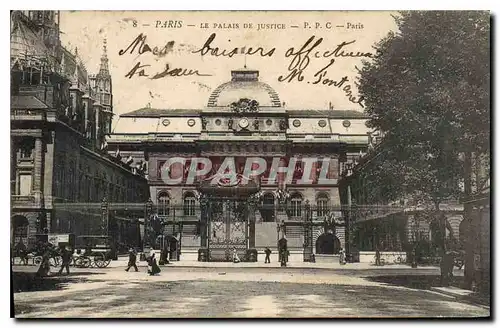 Cartes postales Paris Le Palais de Justice